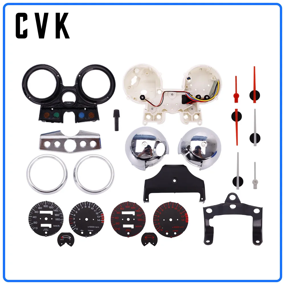 CVK Instrument Speedometer Cover Gauges Platel Meter Odometer Tachometer Shell For HONDA CB400 1995 1996 1997 1998 95 - 98