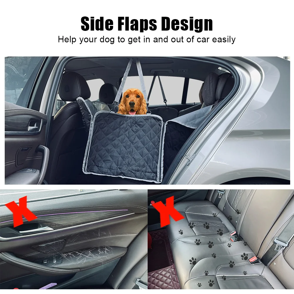 Car Rear Back Mat Waterproof Pet Travel Carrier For Dogs Car Seat Cover Trunk Protector Mattress Cat Dog Cushion