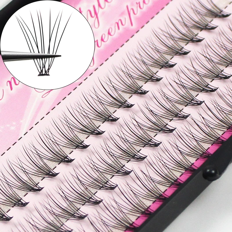 Free Shipping Fashion 60pcs/Box Professional Makeup, Personal Eyelashes, False Eyelashes, Grafting Eyelash Extension