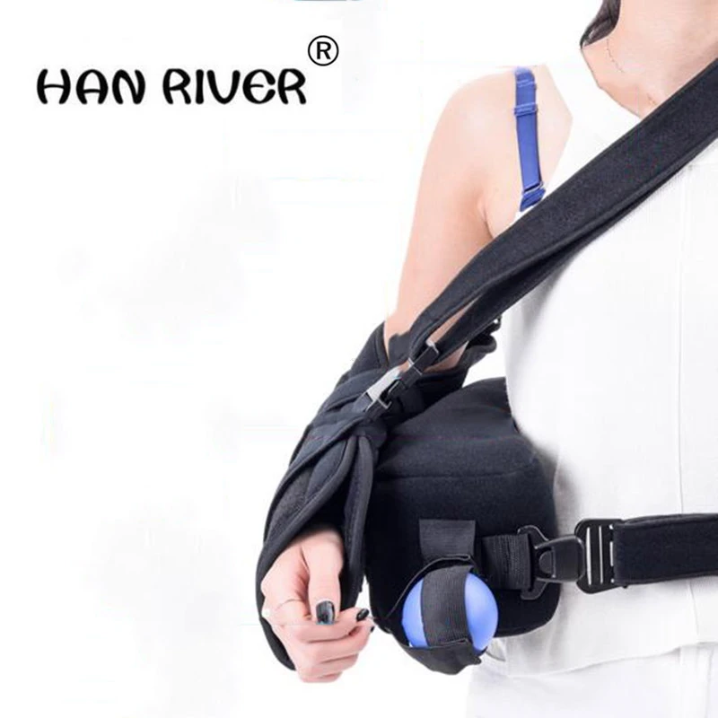 

HANRIVERAdjustable shoulder abduction pillows with a fixed orthopedic outreach arm shoulder strap humerus fracture rehabilitatio