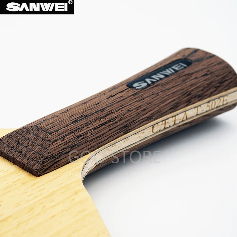 SANWEI CC Carbon 502E 5 Ply Wood+2 Carbon OFF++ Training Original SANWEI Table Tennis Blade Ping Pong Racket Bat Paddle 5