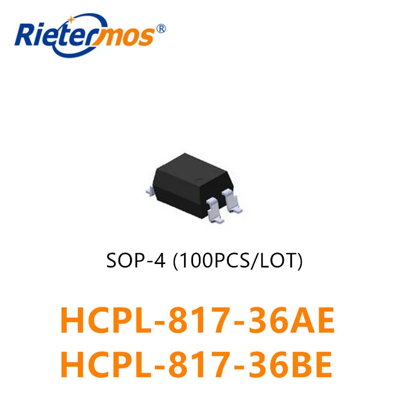 100 قطعة HCPL-817-36AE HCPL-817-36BE SOP4 صنع في الصين