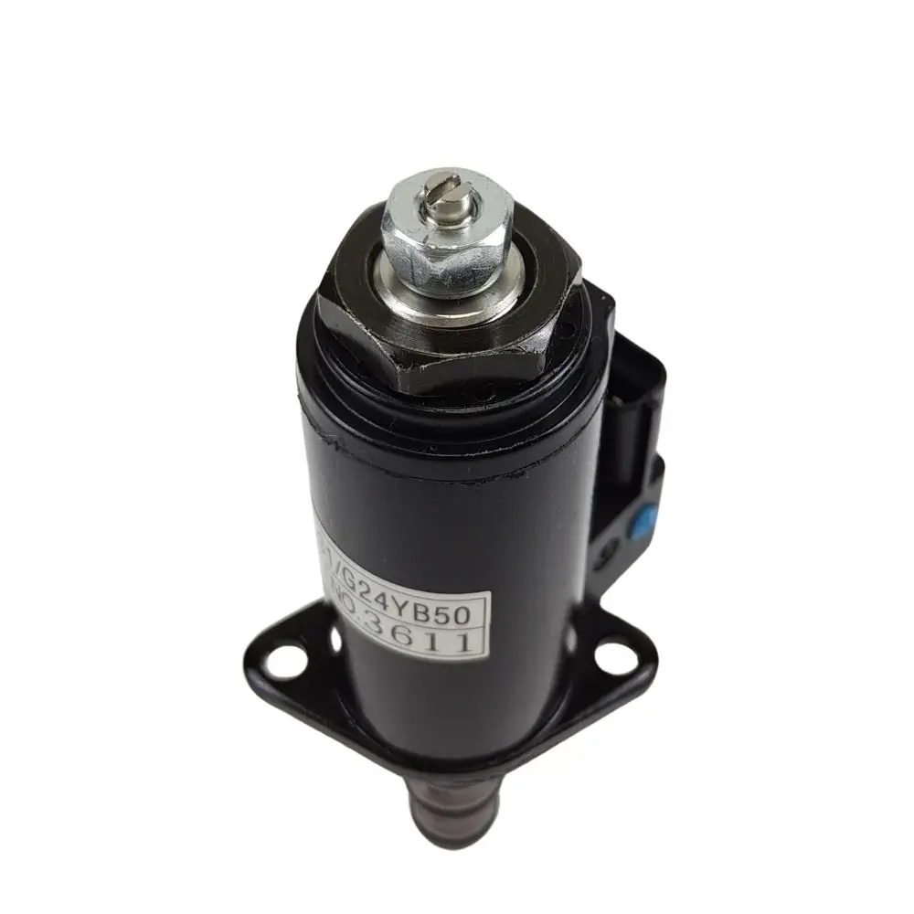 KWE5K-31 G24YB50 Secure Lock Solenoid Valve YN35V00021F1 For Kobelco Excavator SK200-6 SK350-6 SK200-3