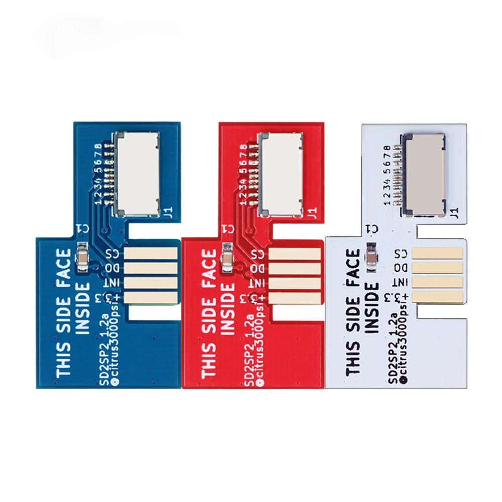 Replacement Micro SD Card Adapter TF Card Reader for NGC Game Cube SD2SP2 SDLoad SDL Adapter Professional Repair Parts