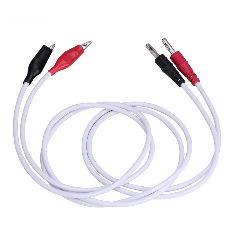 

10A Banana Plug Alligator Clip DC Regulated Power Supply Output Cable Connecting Line For Cell Phon Repair