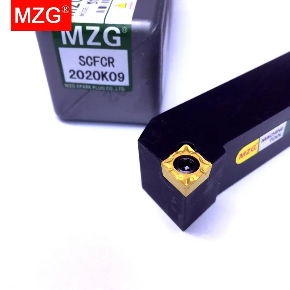 MZG 12mm 16mm SCFCR 1212H09 CNC Turning Arbor Lathe Cutter Bar Hole Processing Clamped Steel Toolholders External Boring Tool