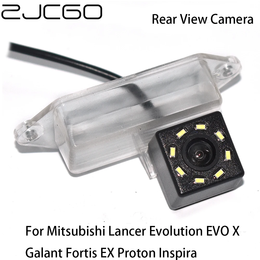 ZJCGO HD CCD Car Rear View Reverse Back Up Parking Camera for Mitsubishi Lancer Evolution EVO X Galant Fortis EX Proton Inspira