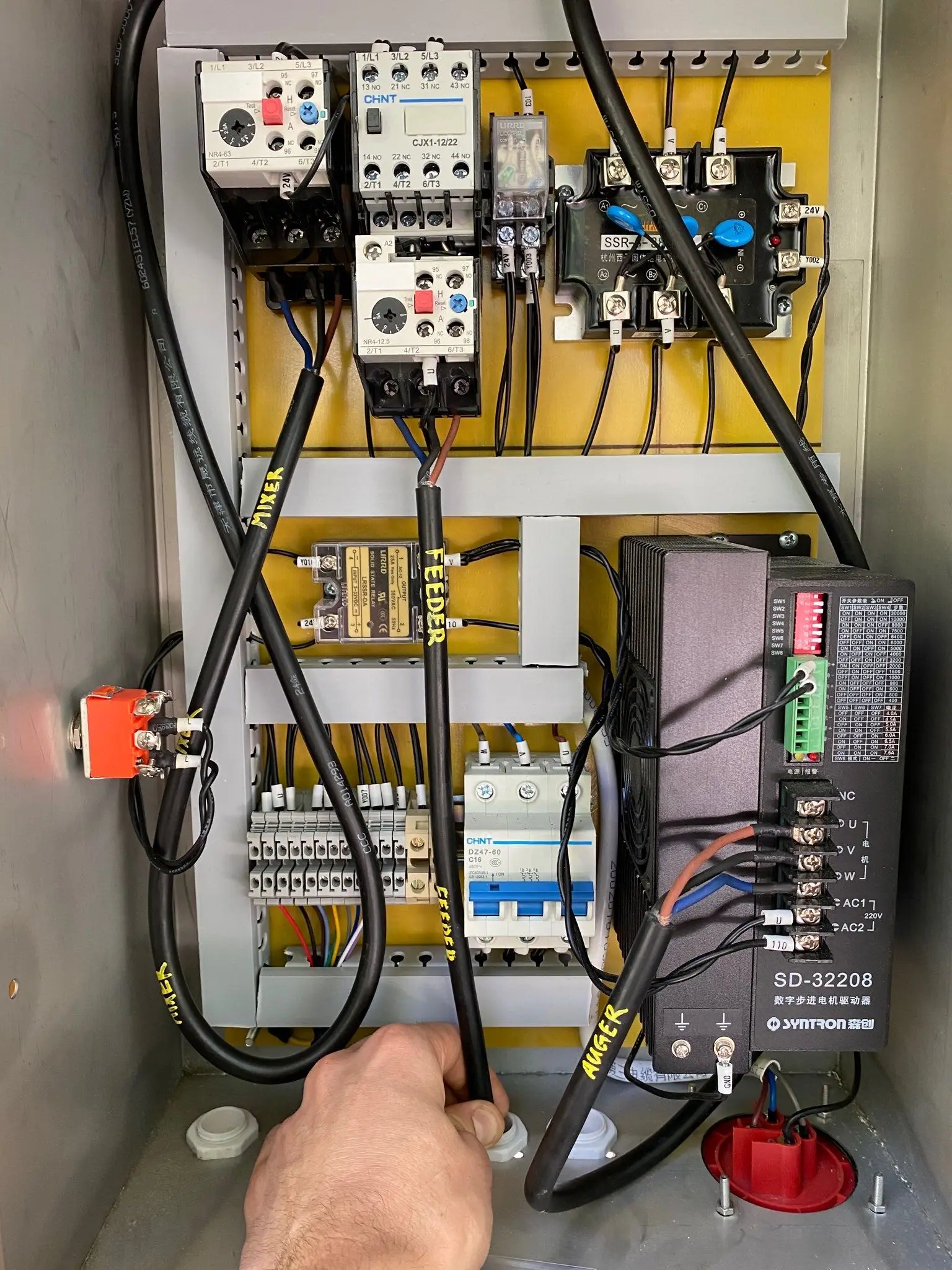 Máquina de llenado de DF-A y DS-3, tornillo de polvo de alimentos, alimentación, vibrador inclinado