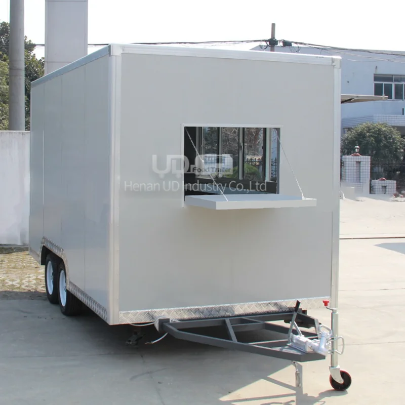 工場デザイン高速食品トレーラーモバイルキッチンアイスクリームホットドッグカート食品トラックカスタム