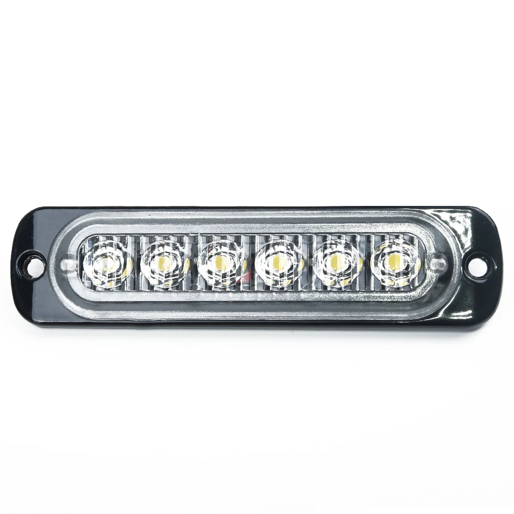 6 LED Car Work Light Bar Emergency Lights Driving Fog Lamp Worklight For Off Road SUV 4WD Auto Car Boat Truck Accessories