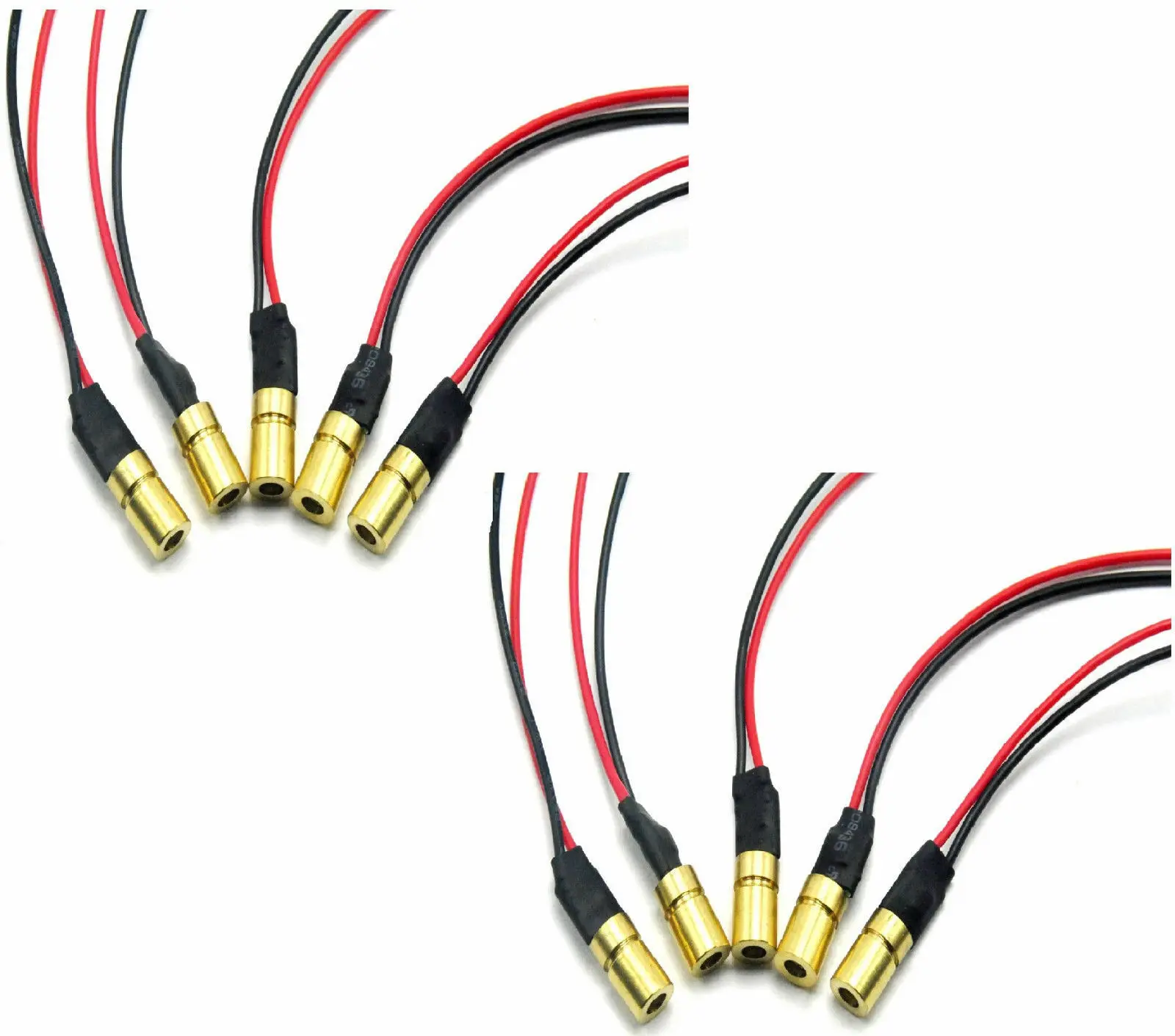 20pcs Mini 635nm 3mW 3VDC Orange-Red Laser diode Focusable laser Dot Module