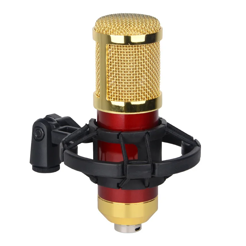 Karaoke microfone estúdio condensador mikrofon mic para ktv rádio braodcasting cantando gravação computador