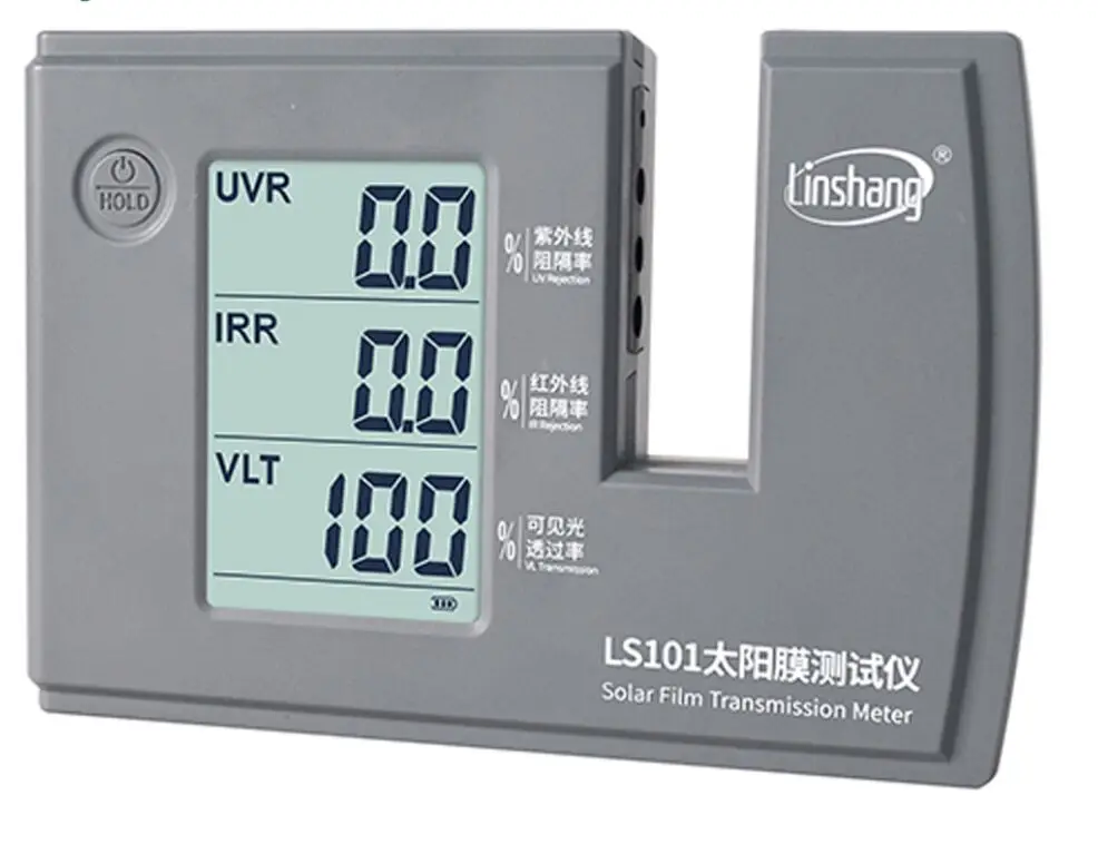 Nouveau compteur de Transmission de Film solaire LS101, auto-étalonnage et auto-étalonnage, pas besoin de réglages manuels, résolution 0.1%