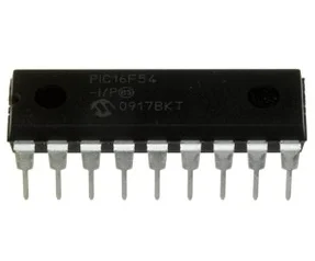 Qixinruite   PIC16F54=PIC16F54-I/P DIP18 Microcontroller chip 8-bit memory single chip microcomputer in stock 100% new