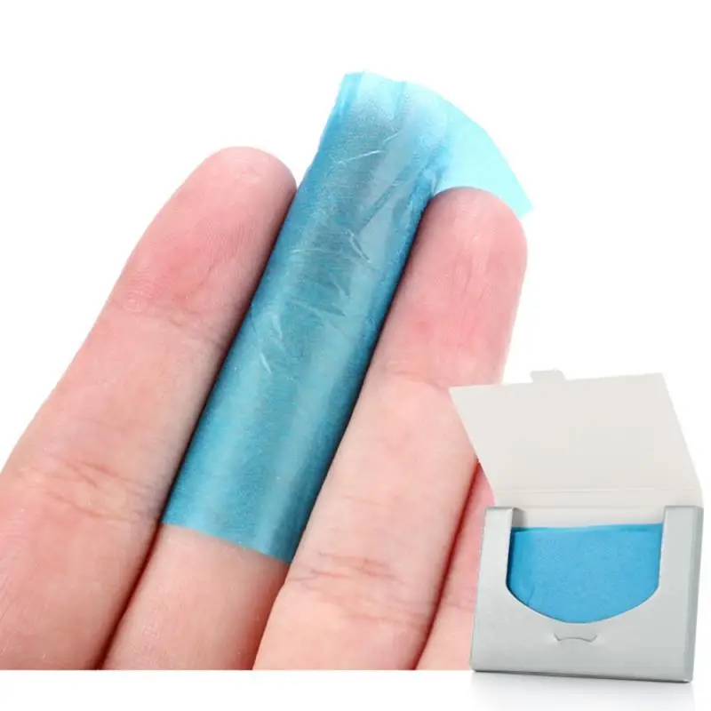 100PCS Facial Oil Blotting Sheet Face Oil Control Absorbing Film Blotting Paper Summer Facial Oil Shrink Pore Face Cleaning Tool