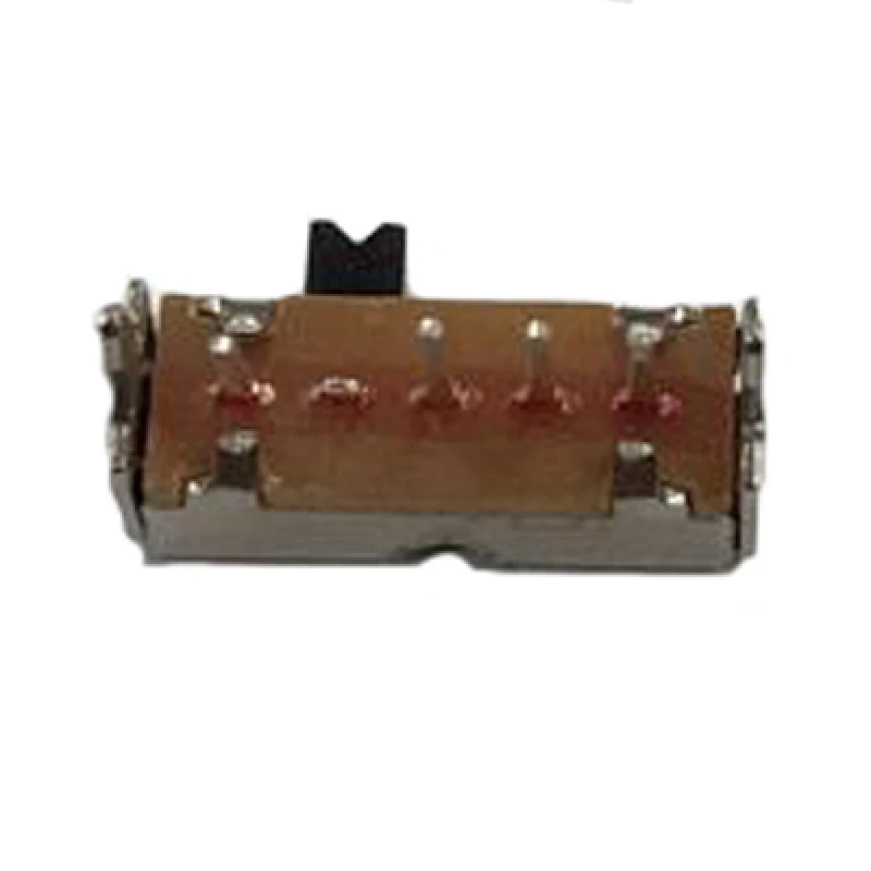 Interruptor lateral de palanca, 10 Uds., SK13D07, Mini Interruptores deslizantes