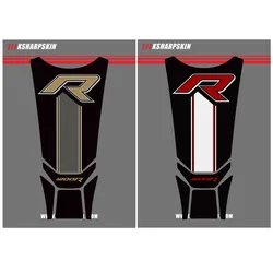 For BMW R1200R 2015-2018 r1200 r 1200r Motorcycle fuel tank stickers fuel tank pad 3D decals decoration sticker