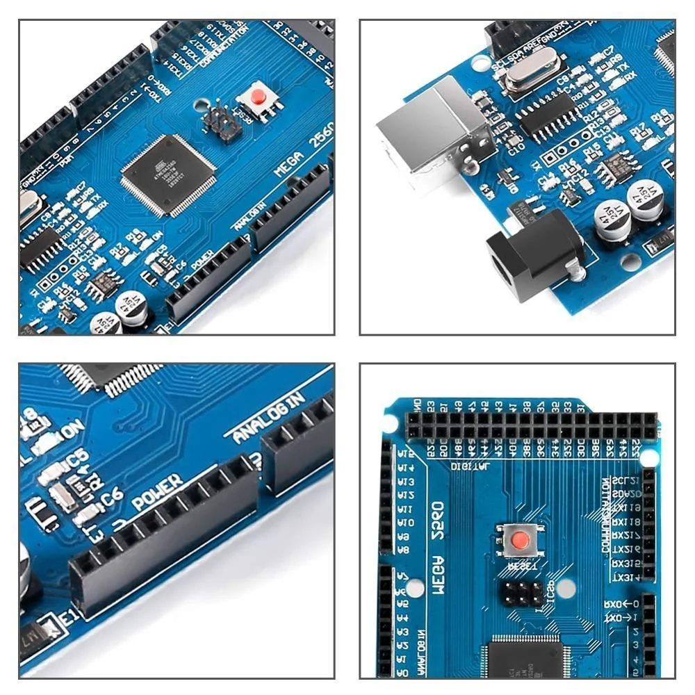 MEGA 2560 R3 Board ATmega2560 ATMEGA16U2 with USB Cable for Arduino