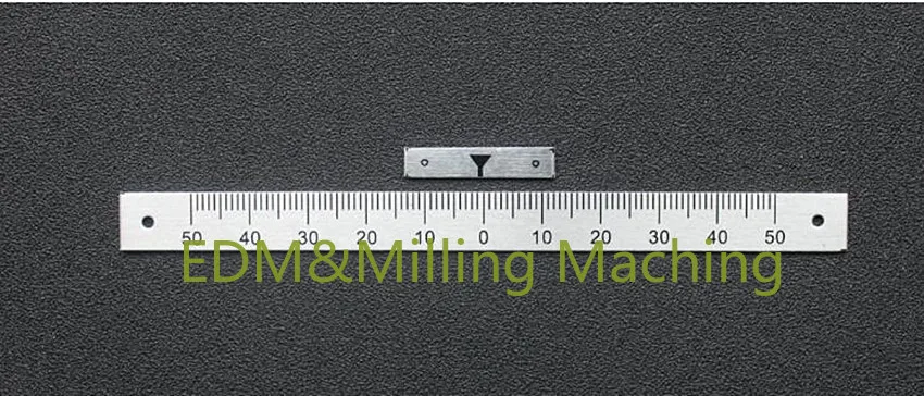 Bridgeport Milling Machine Part 0-50 Degree Angle Plate Scale Ruler With Pointer For CNC Milling Machine Lathe Grinder