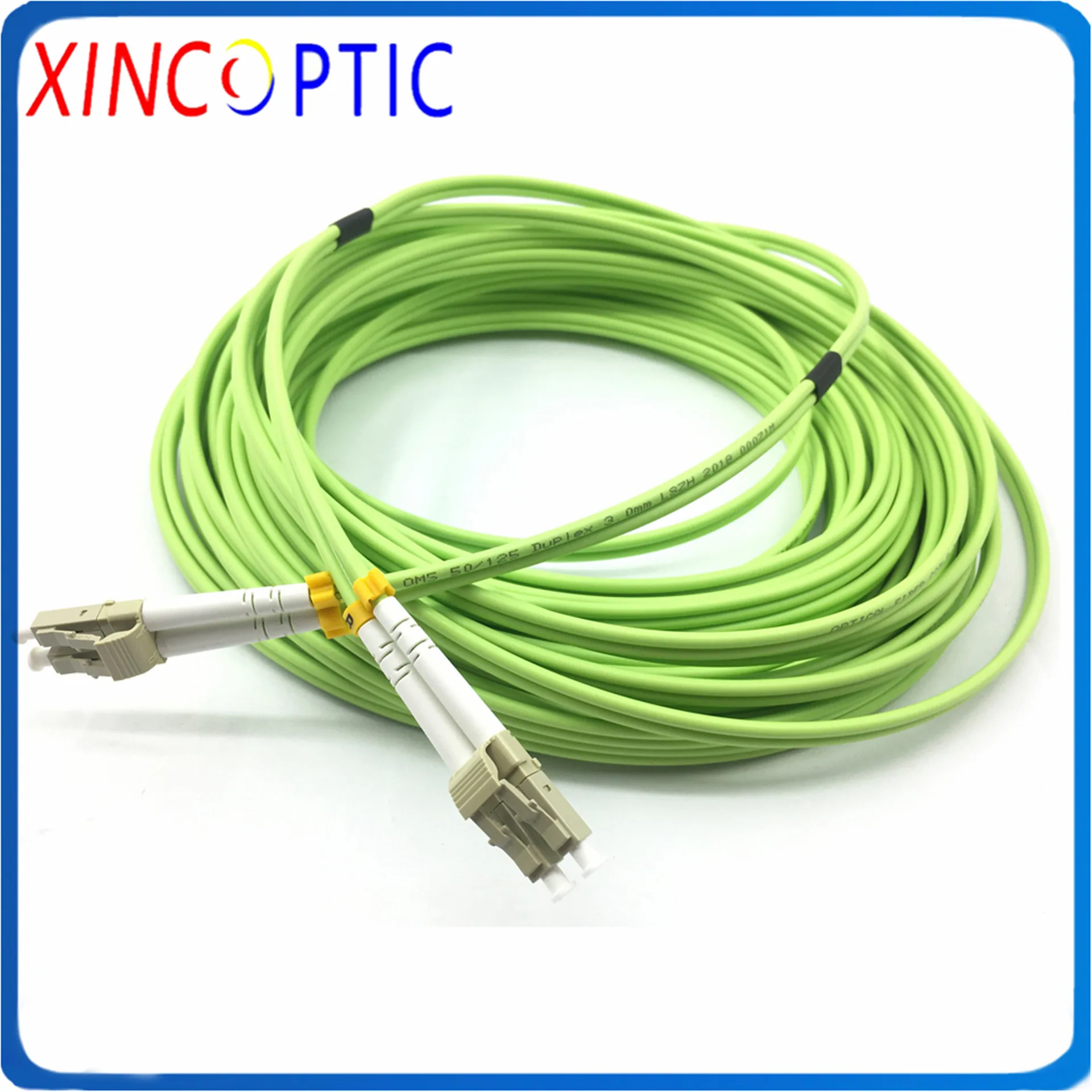 

LC/UPC MM Multimode OM5 50/125 Duplex 3.0mm Dual LC/ST/FC/SC-LCUPC DX 15M Fiber Optic Patch Cord Jumper Cable Connector