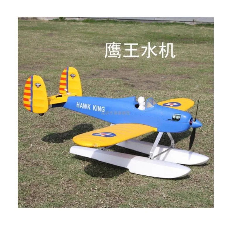 RC Seaplane EPO Airplane Model EDO Hawk King with Floats and Landing Gear