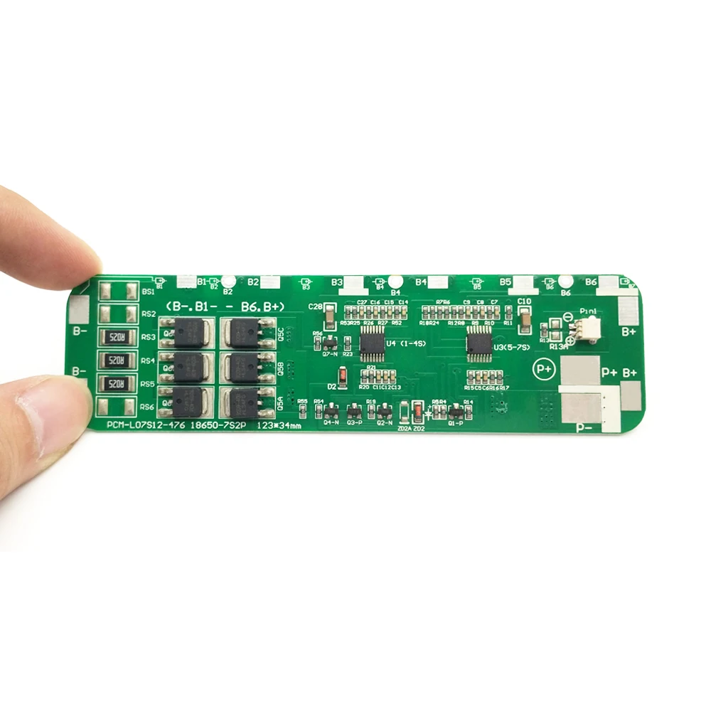 PCM-L07S12-476 (7 S) Angepasst PCM BMS Schutz Schaltung Modul für Li-Ion Li-polymer Akku