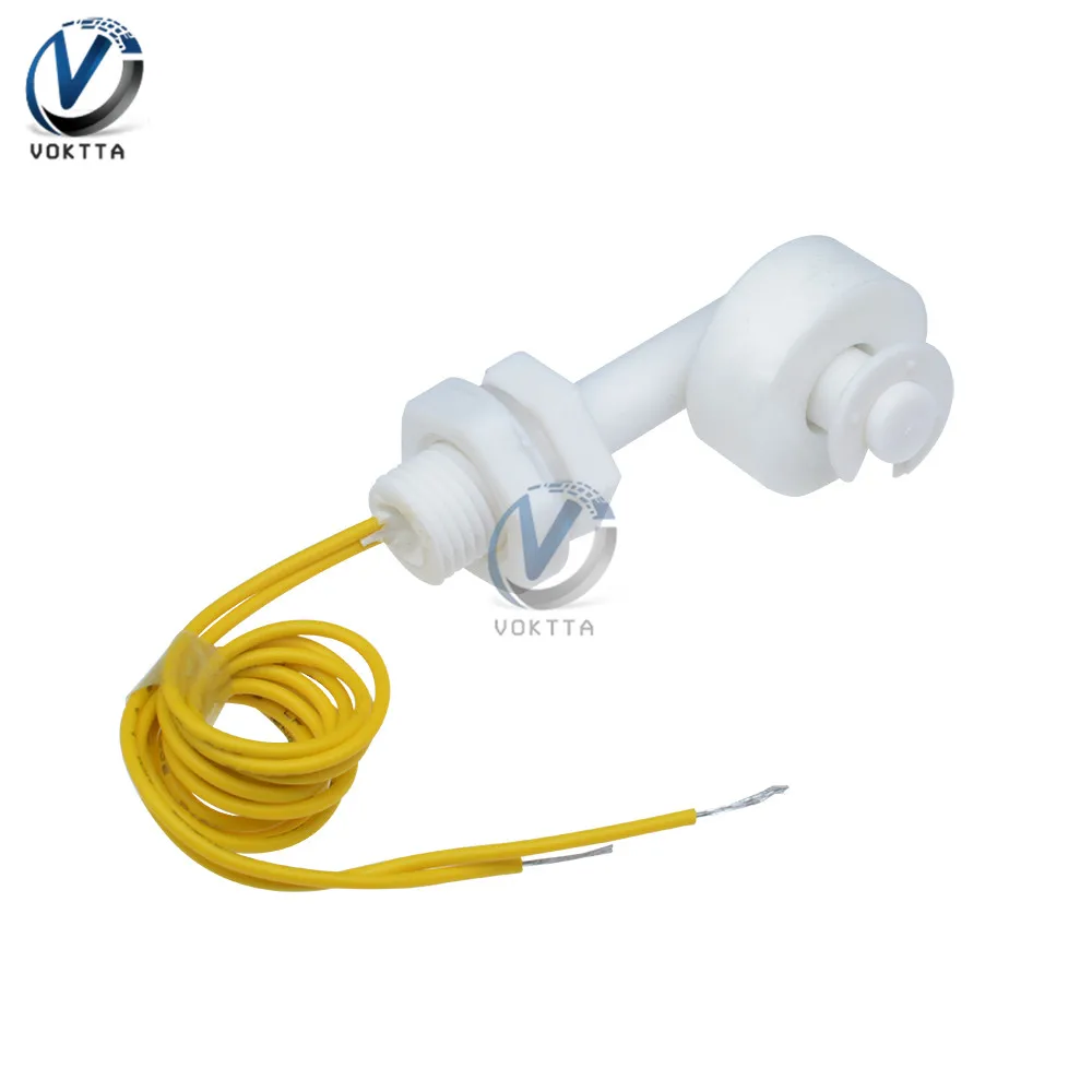 Liquid Water Level Sensor Float Switch Low Voltage P45 PP 52MM Plastic Ball Float Switch Liquid Water Controller