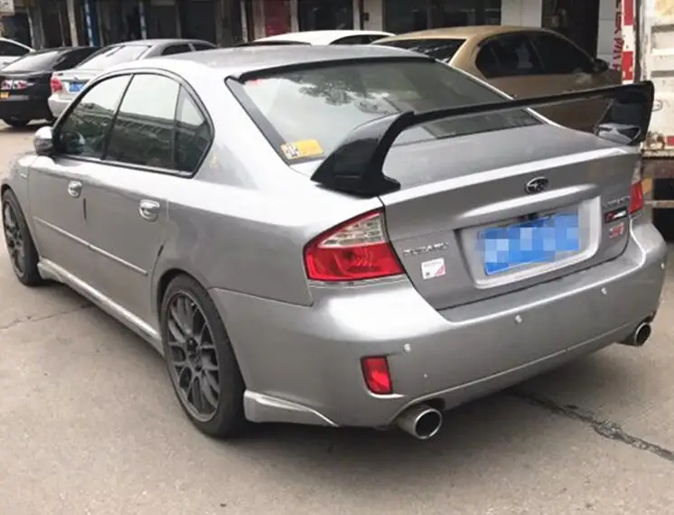 For Legacy Spoiler 2006-2013 SUBARU Legacy FD2 Spoiler 3DCK ABS plastic Material Car Rear Wing Color Rear Spoiler