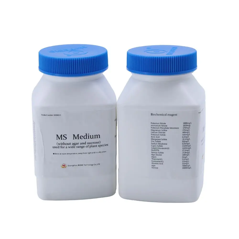 Ikeme 250G Laboratoriumchemie Murashige Skoog Medium Ms Weefselkweek Medium Media