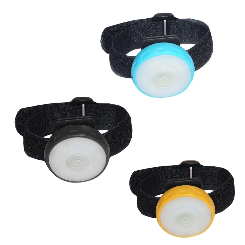 Braço cinta noite ciclismo correndo lâmpada à prova dwaterproof água led piscando pulseira faixa de pulso portátil luz da bicicleta led lâmpada de