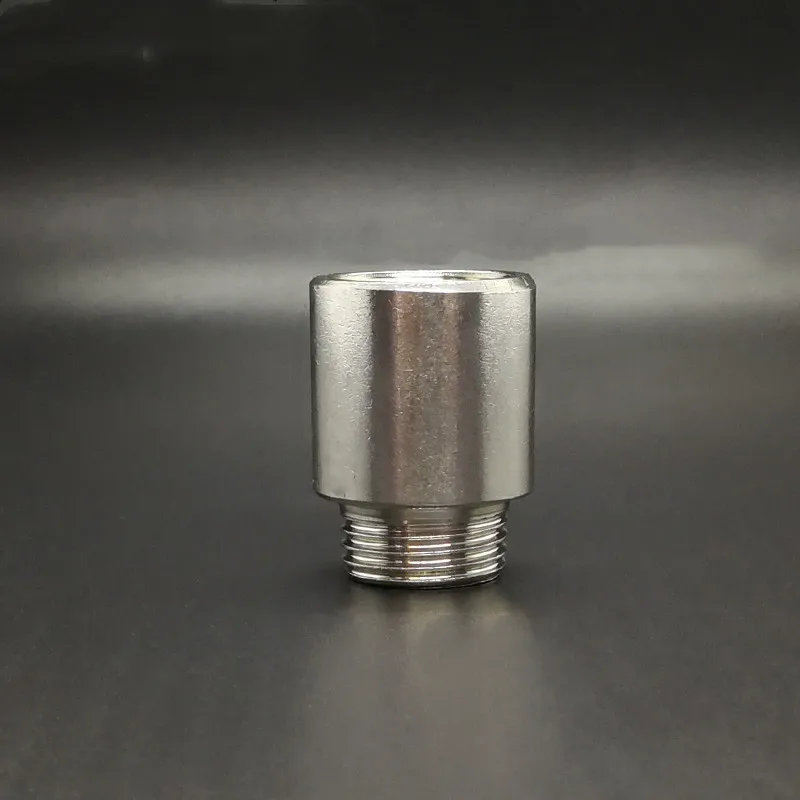 1/2 "Bsp Man-vrouw Thread 201 Rvs Uitbreiding Joint Pijp Koppeling Connector Adapter