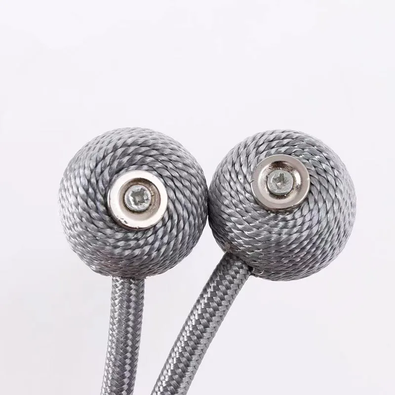 8 Color Magnetic Pearl Ball Curtain Tiebacks Tie Backs Holdbacks Buckle Clips Curtain Rods Holder Room Accessories