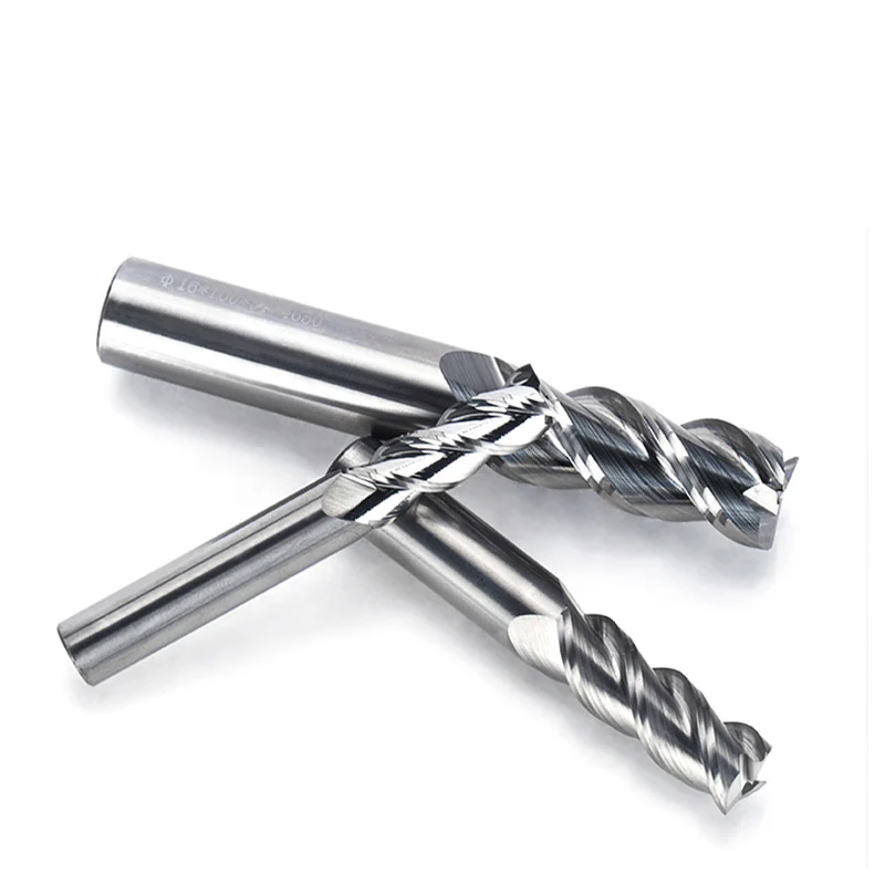 UCHEER 1PC 3 flauti 1-20mm frese in metallo duro integrale fresa per frese per macchine CNC