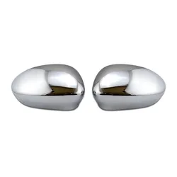 Chrome RHD & LHD Wing Side Mirror Cover cap Primed ABARTH Grande Punto  evo for FIAT 500 accessories 2007-2019