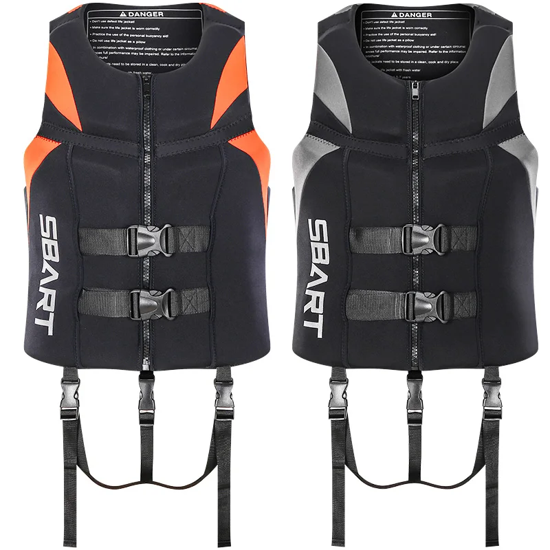 

Adult Life Vest Swimming Boating Surfing Sailing Swimming Clothing Neoprene Safety Buoyancy Swimsuit CE Approved High Quality