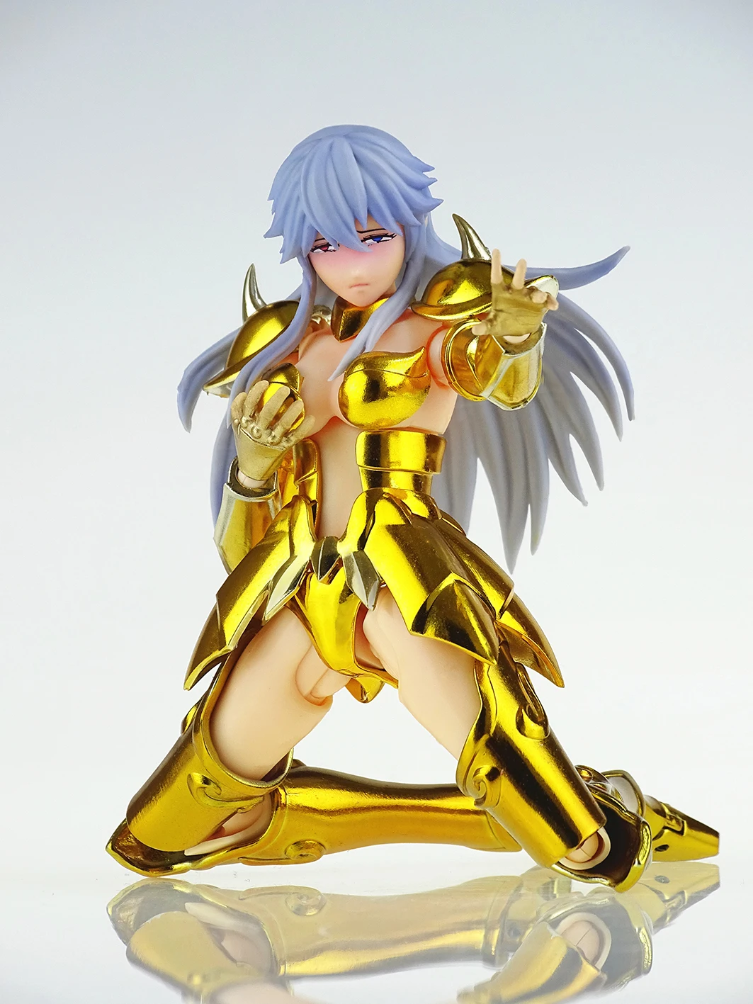 COMIC CLUB IN-STOCK GreatToys Great Toys GT EX Female Gold Saint Scorpio Girl Metal Armor Myth Cloth Action Figure Toy