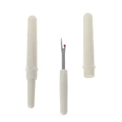 Cortador hilo con plástico, herramienta para manualidades costura, punto cruz, afilado, 2 uds., HX6D