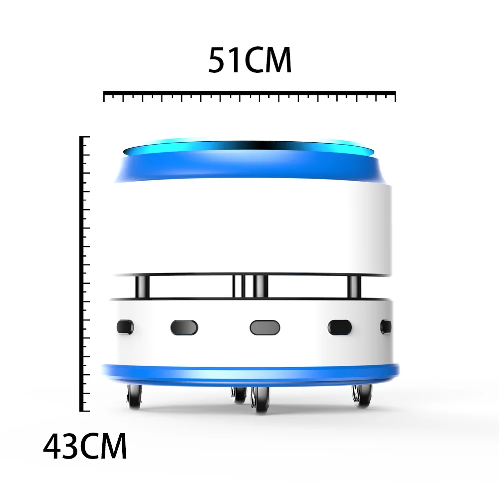 Robot Chassis Carries Radar To Avoid Obstacles Infrared Rays Detect The Distance Of Obstacles, And Automatically Walk robot