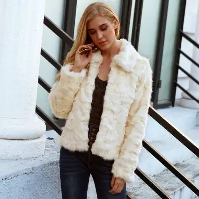 

Top brand Autumn and Women Winter New Faux Fox Fur Coat high quality