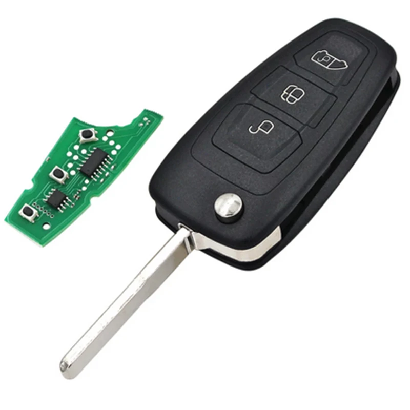 DIYKEY Aftermarket OEM Chiave telecomando 433,92 MHz 63+ chip per Ford Transit Custom 2012-2016 BK2T-15K601-AA/AB/AC A2C 53435329