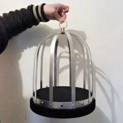 Automatic Fire Cage Magic Tricks Dove Appearing From Empty Cage Magia Magician Stage Illusion Mentalism Funny Gimmick Props