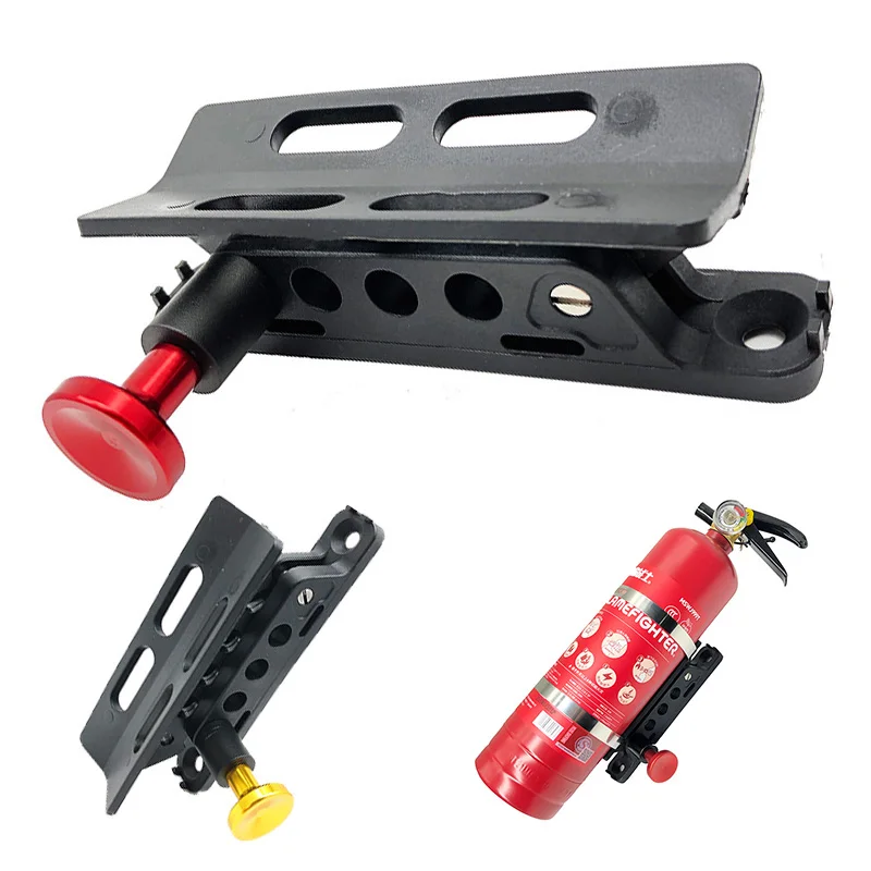 Fire Extinguisher Mount Bottle Holder Aluminum For Jk Jku Jl Utv Roll Bar Fits for taxi Fire extinguisher holder