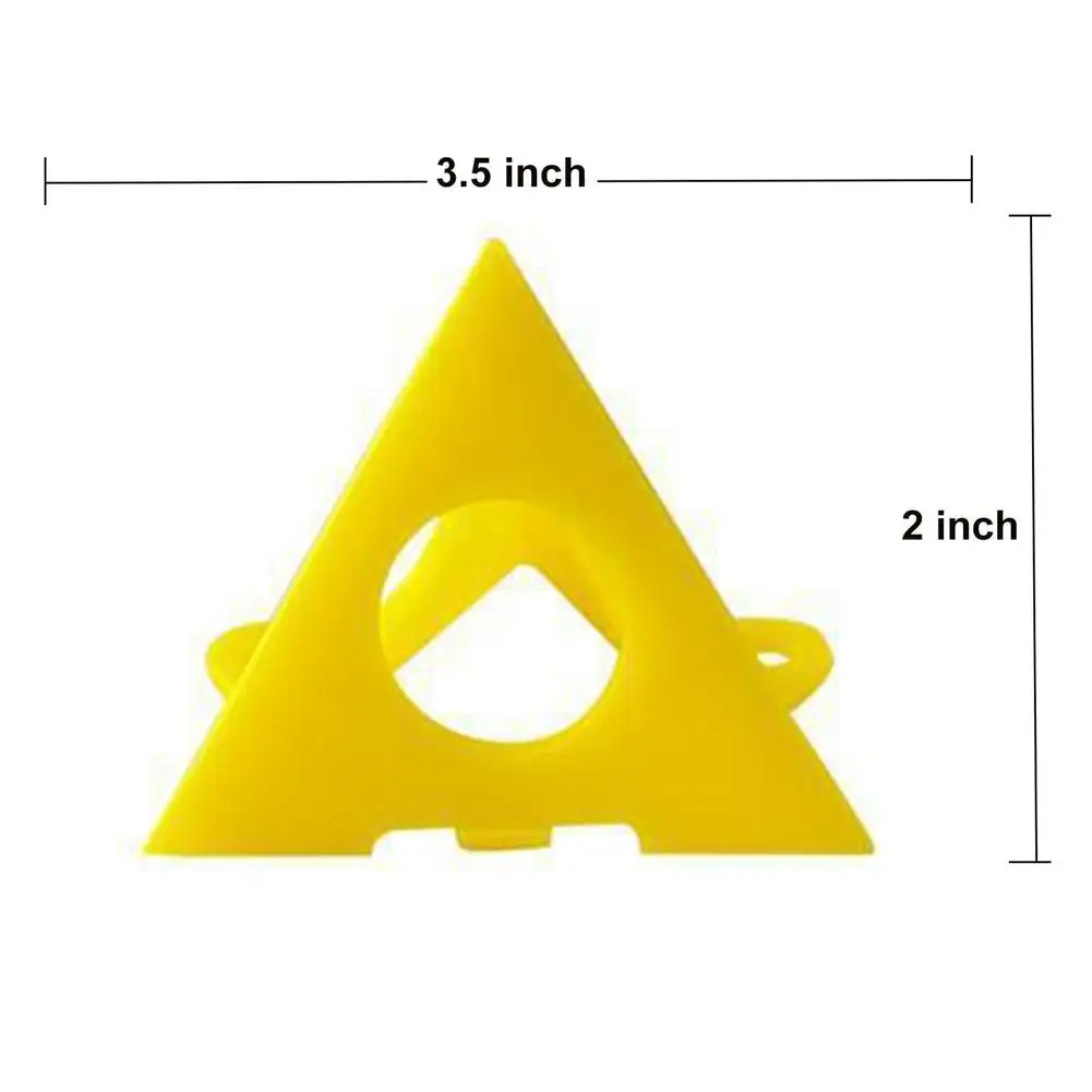 10 pezzi di piramidi di pittura Stand Mini supporto di tela triangolare staffa di vernice per la lavorazione del legno cornice per cornici cornice per blocchi di vernice