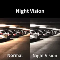 Hippcron Car Rear View Camera 4 LED Night Vision Reversing Auto Parking Monitor CCD Waterproof 170 Degree HD Video 4