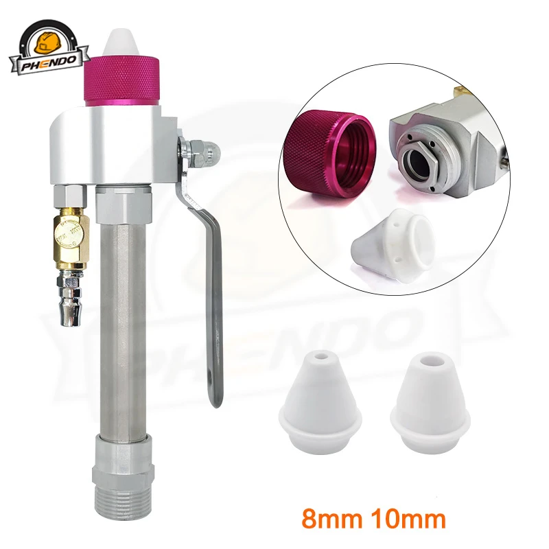 PHENDO Cement Mortar Waterproof And Fireproof Paint Spray Gun Texture Spray Gun Pneumatic Sprayer Accessories Spray Gun