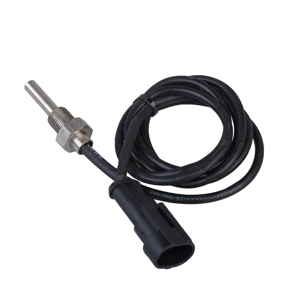 Universal Square 12v Auto Water Temperature Meter 0~100 Skyline WRX Evo MPS Car Water Temp Gauge with 1/8 npt sensor