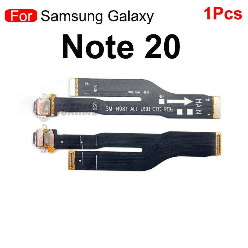 For Samsung Galaxy Note 20 Ultra 10 Plus 10+ 4G 5G 986B 986U Wi-Fi Signal Antenna Main Board Connector Motherboard Flex Cable