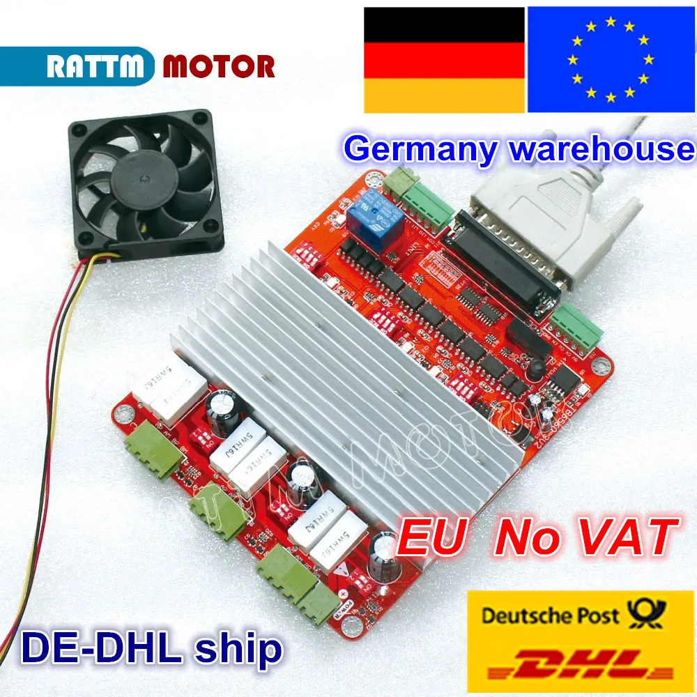 Placa Controladora Cnc Tb6560 de Eixos Placa Controladora de Motor de Passo Placa de Fuga tipo v para Fresagem de Roteador Cnc