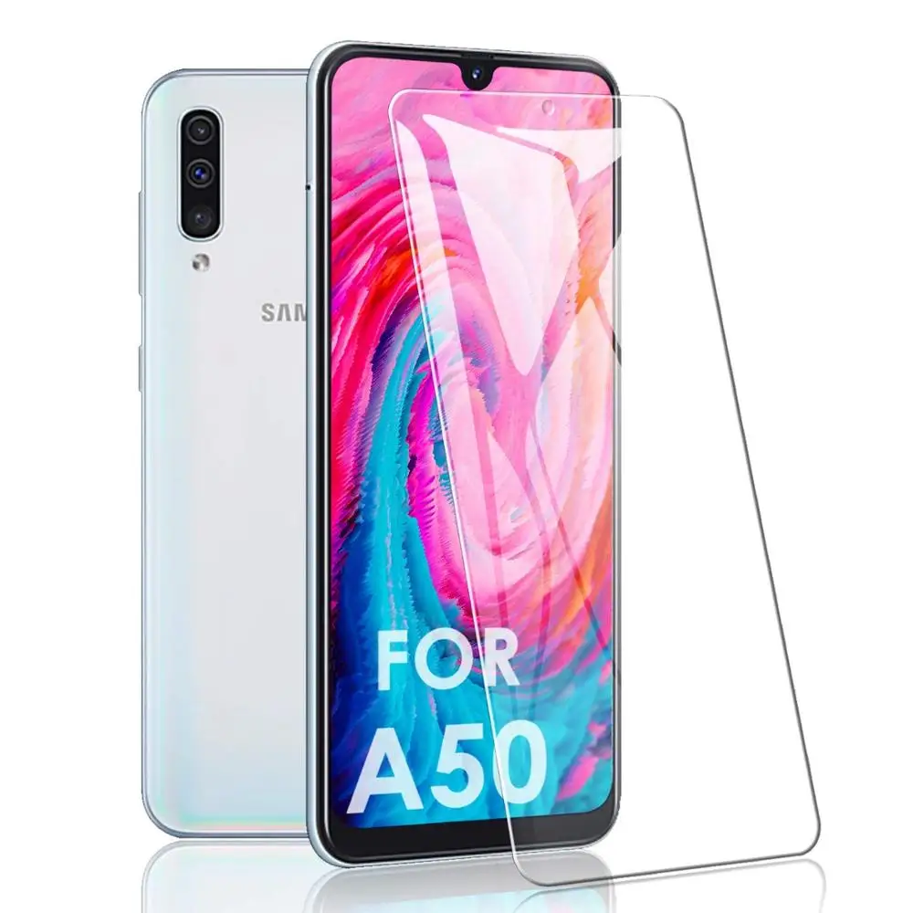 

Закаленное стекло для Samsung Galaxy A50, защитное стекло, Защита экрана для Samsung Galaxy A50