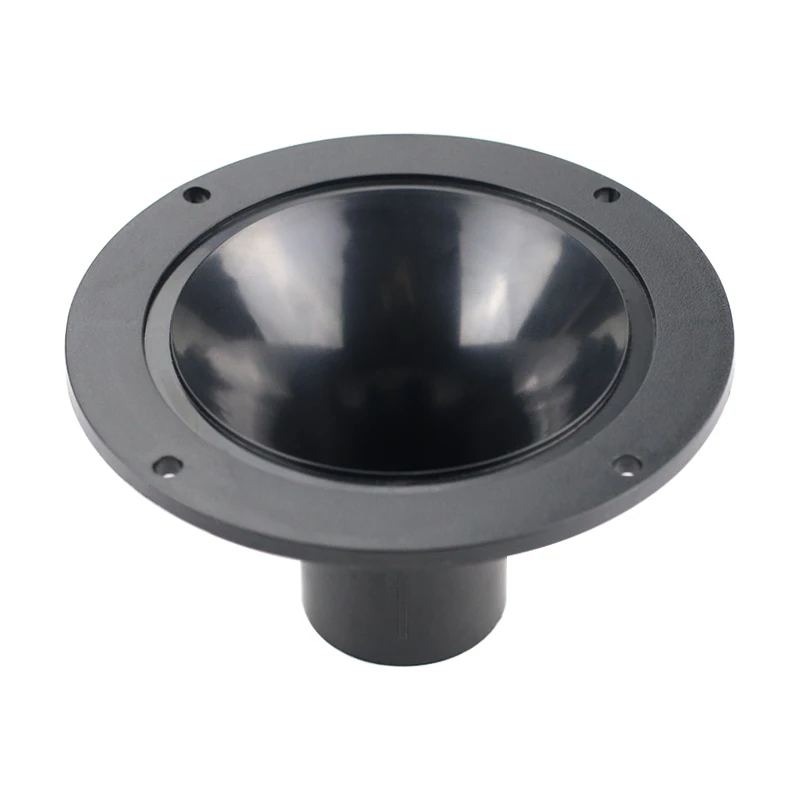 GHXAMP 127mm Tweeter Horn Round Treble Mouth Screw Horn Interface Professional Speaker ABS plastic Horn Adapter Plate 2pcs